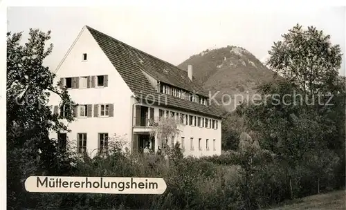 AK / Ansichtskarte Bad_Ditzenbach Muettererholungsheim Bad_Ditzenbach
