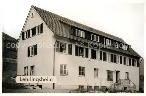 AK / Ansichtskarte Bad_Ditzenbach Lehrlingsheim Bad_Ditzenbach