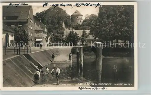 AK / Ansichtskarte ueberlingen_Bodensee Mantelhafen ueberlingen Bodensee