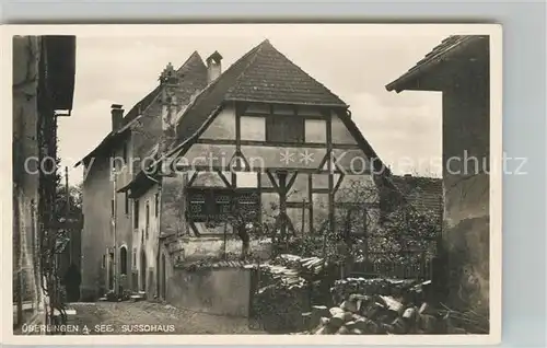 AK / Ansichtskarte ueberlingen_Bodensee Sussohaus ueberlingen Bodensee