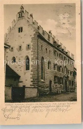 AK / Ansichtskarte ueberlingen_Bodensee Reichlin Meldeggscher Patrizierhof ueberlingen Bodensee