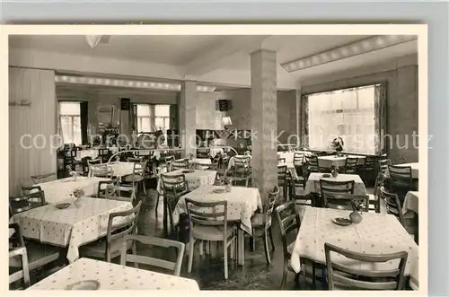 AK / Ansichtskarte Konstanz_Bodensee Hotel Wiener Hof Speisesaal Konstanz_Bodensee