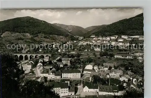 AK / Ansichtskarte Hornberg_Schwarzwald Blick ins Reichenbachtal Hornberg Schwarzwald