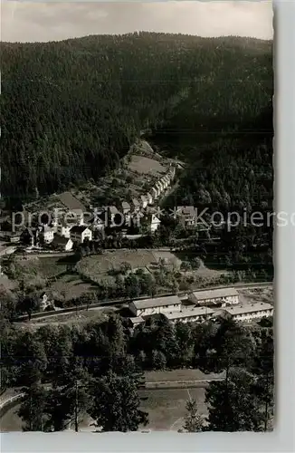 AK / Ansichtskarte Hornberg_Schwarzwald Fliegeraufnahme Hornberg Schwarzwald