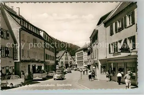 AK / Ansichtskarte Hornberg_Schwarzwald Stadtmitte Hornberg Schwarzwald