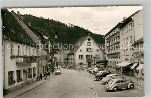 AK / Ansichtskarte Hornberg_Schwarzwald Hauptstrasse Hornberg Schwarzwald