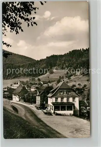 AK / Ansichtskarte Niederwasser Cafe Kuckuck Niederwasser