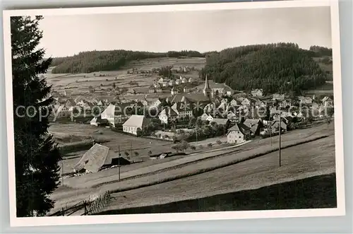 AK / Ansichtskarte Schonach_Schwarzwald Panorama Schonach Schwarzwald