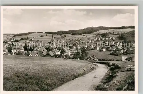 AK / Ansichtskarte Schonach_Schwarzwald Panorama Schonach Schwarzwald