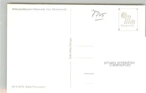 AK / Ansichtskarte Schonach_Schwarzwald Kirche Schonach Schwarzwald