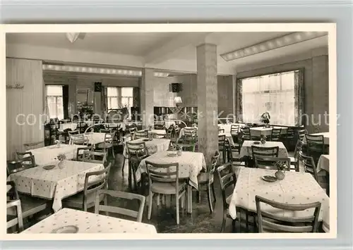 AK / Ansichtskarte Konstanz_Bodensee Hotel Wiener Hof Speisesaal Konstanz_Bodensee