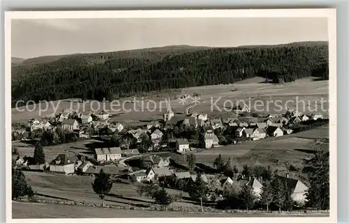 AK / Ansichtskarte Schonach_Schwarzwald Panorama Schonach Schwarzwald