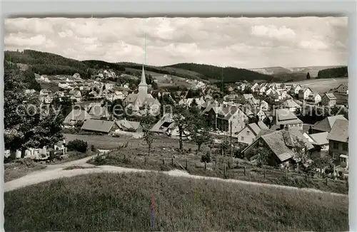 AK / Ansichtskarte Schonach_Schwarzwald Panorama Schonach Schwarzwald