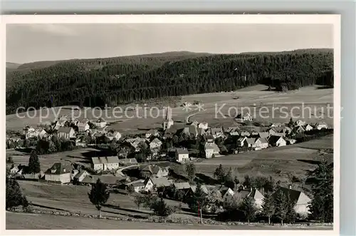 AK / Ansichtskarte Schonach_Schwarzwald Panorama Schonach Schwarzwald