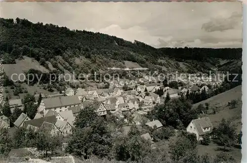 AK / Ansichtskarte Wiesensteig Panorama Wiesensteig