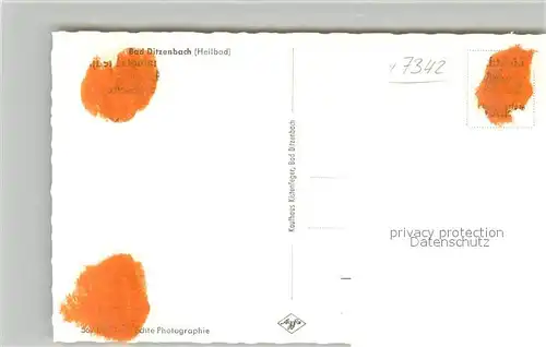 AK / Ansichtskarte Bad_Ditzenbach Fliegeraufnahme Bad_Ditzenbach