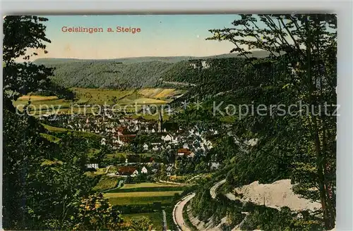 AK / Ansichtskarte Geislingen_Steige Panorama Geislingen_Steige