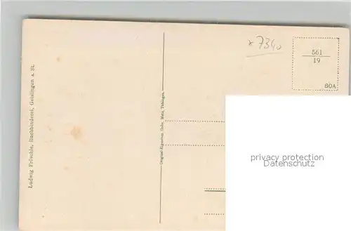 AK / Ansichtskarte Geislingen_Steige Panorama Geislingen_Steige