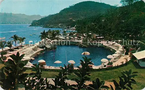 AK / Ansichtskarte Acapulco La Playa de la Concha del Hotel Las Brisas Acapulco