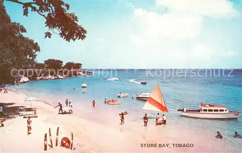 AK / Ansichtskarte Trinidad und Tobago Store Bay Trinidad und Tobago