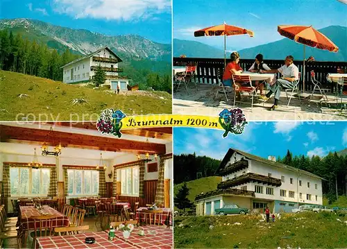 AK / Ansichtskarte Gross_Veitsch Alpengasthof Scheikl Brunnalm  Gross Veitsch