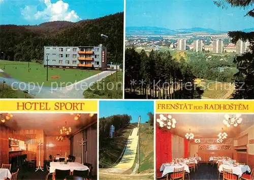 AK / Ansichtskarte Frenstat_pod_Radhostem Hotel Sport Frenstat_pod_Radhostem