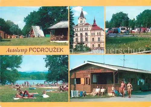 AK / Ansichtskarte Netolice_Nettolitz_Czechia Autocamp Podrouzek 