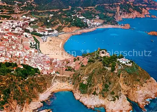 AK / Ansichtskarte Tossa_de_Mar Fliegeraufnahme Costa Brava Tossa_de_Mar