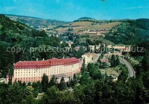 AK / Ansichtskarte Jachymov Fliegeraufnahme Sanatorium Maria Curie Sklodowske Jachymov