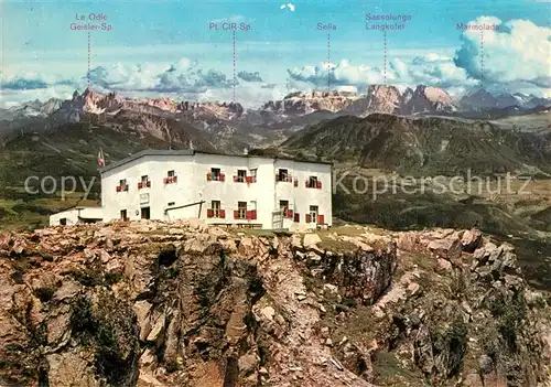AK / Ansichtskarte Rittnerhornhaus bei Bozen Dolomiten Rifugio Corno del Renon Rittnerhornhaus