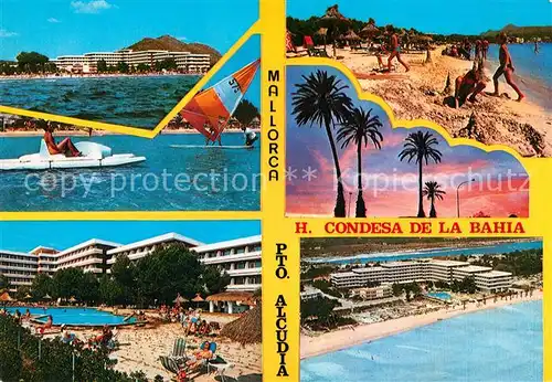 AK / Ansichtskarte Bahia_de_Alcudia Hotel Condesa de la Bahia Bahia_de_Alcudia