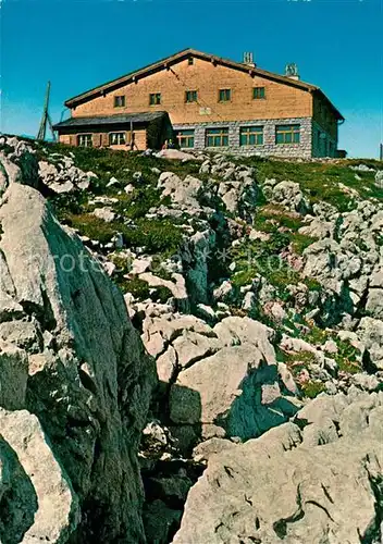 AK / Ansichtskarte Fischerhuette_Schneeberg  Fischerhuette Schneeberg