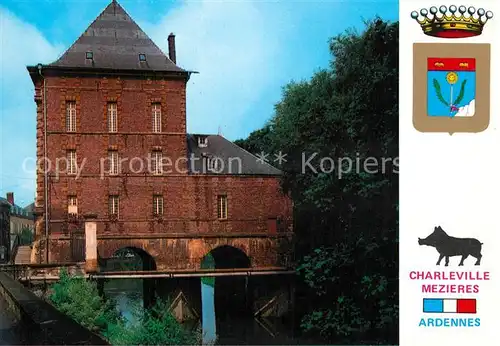 AK / Ansichtskarte Charleville Mezieres Ardennesi Moulin Musee Folklorique Charleville Mezieres