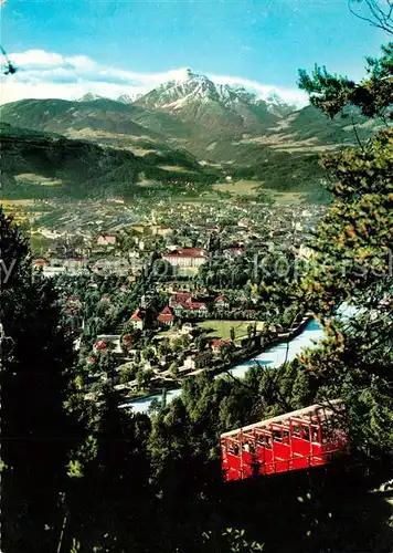 AK / Ansichtskarte Innsbruck Hungerburgbahn gegen die Serles Innsbruck