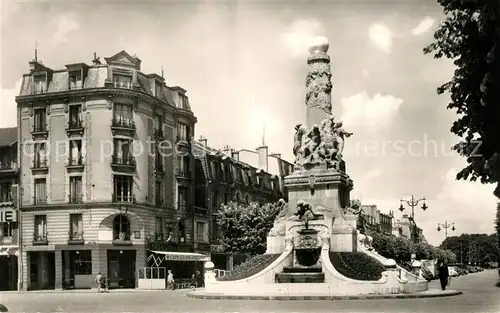 AK / Ansichtskarte Reims_Champagne_Ardenne Fontaine Sube Place Drouet d Erlon Reims_Champagne_Ardenne