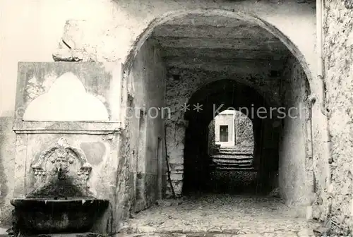 AK / Ansichtskarte Gorbio Fontaine Malaussene et Vieille Rue Gorbio
