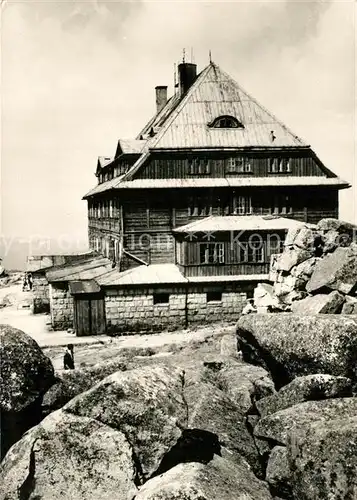 AK / Ansichtskarte Krkonose Schronisko PTTK na Szrenicy Krkonose