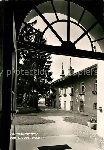 AK / Ansichtskarte Oberrohrbach Erholungsheim Oberrohrbach