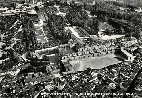 AK / Ansichtskarte Firenze_Toscana Palazzo Pitti e Giardino di Boboli Veduta dall aeroplano Firenze Toscana