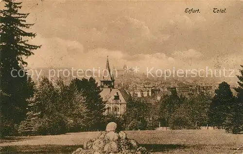 AK / Ansichtskarte Erfurt Total Erfurt