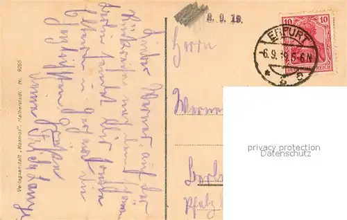 AK / Ansichtskarte Erfurt Total Erfurt