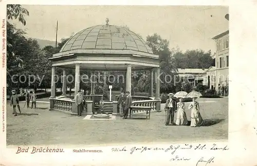 AK / Ansichtskarte Bad_Brueckenau Stahlbrunnen Bad_Brueckenau