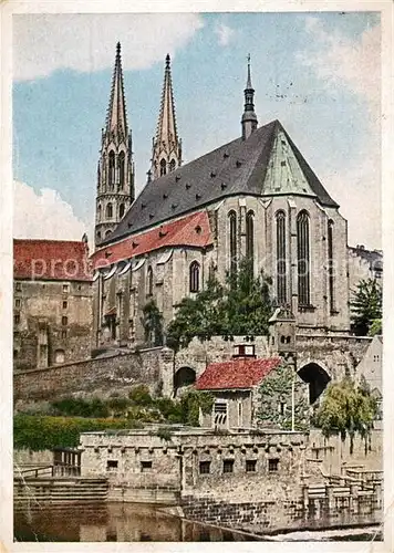 AK / Ansichtskarte Goerlitz_Sachsen Peterskirche Goerlitz Sachsen