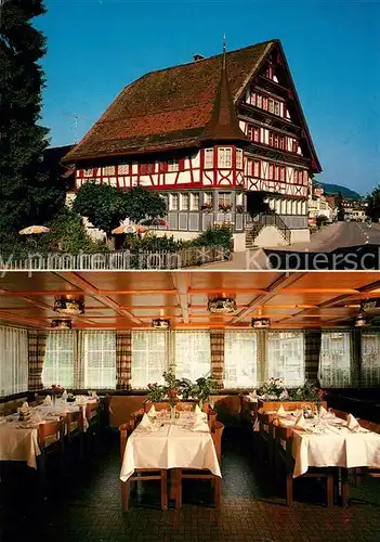 AK / Ansichtskarte Toggenburg Restaurant Mauer Neu St. Johann Toggenburg