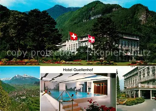 AK / Ansichtskarte Bad_Ragaz Hotel Quellenhof Bad_Ragaz