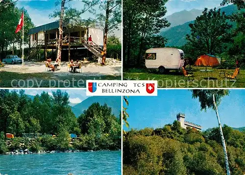 AK / Ansichtskarte Bellinzona Camping TCS Ponte della Torretta Bellinzona