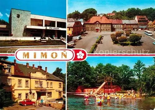 AK / Ansichtskarte Mimon Dum Druzby Hotel Beseda Koupaliste Mimon