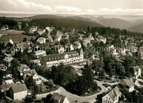 AK / Ansichtskarte Hahnenklee Bockswiese_Harz Fliegeraufnahme Hahnenklee Bockswiese