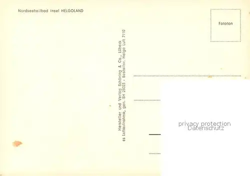 AK / Ansichtskarte Insel_Helgoland Fliegeraufnahme Insel_Helgoland