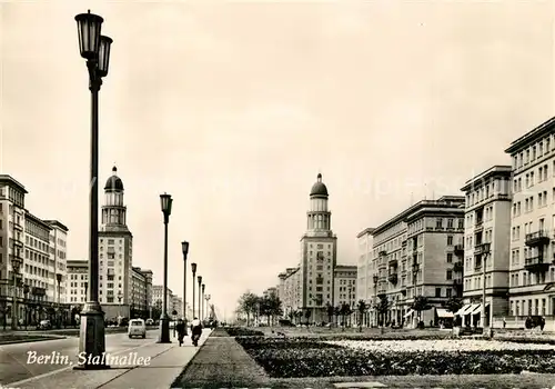 AK / Ansichtskarte Berlin Stalinallee Berlin